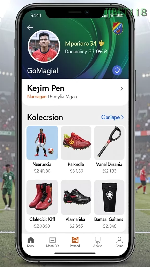 Cuplikan layar menu unduhan jjbet118 untuk perangkat Android
